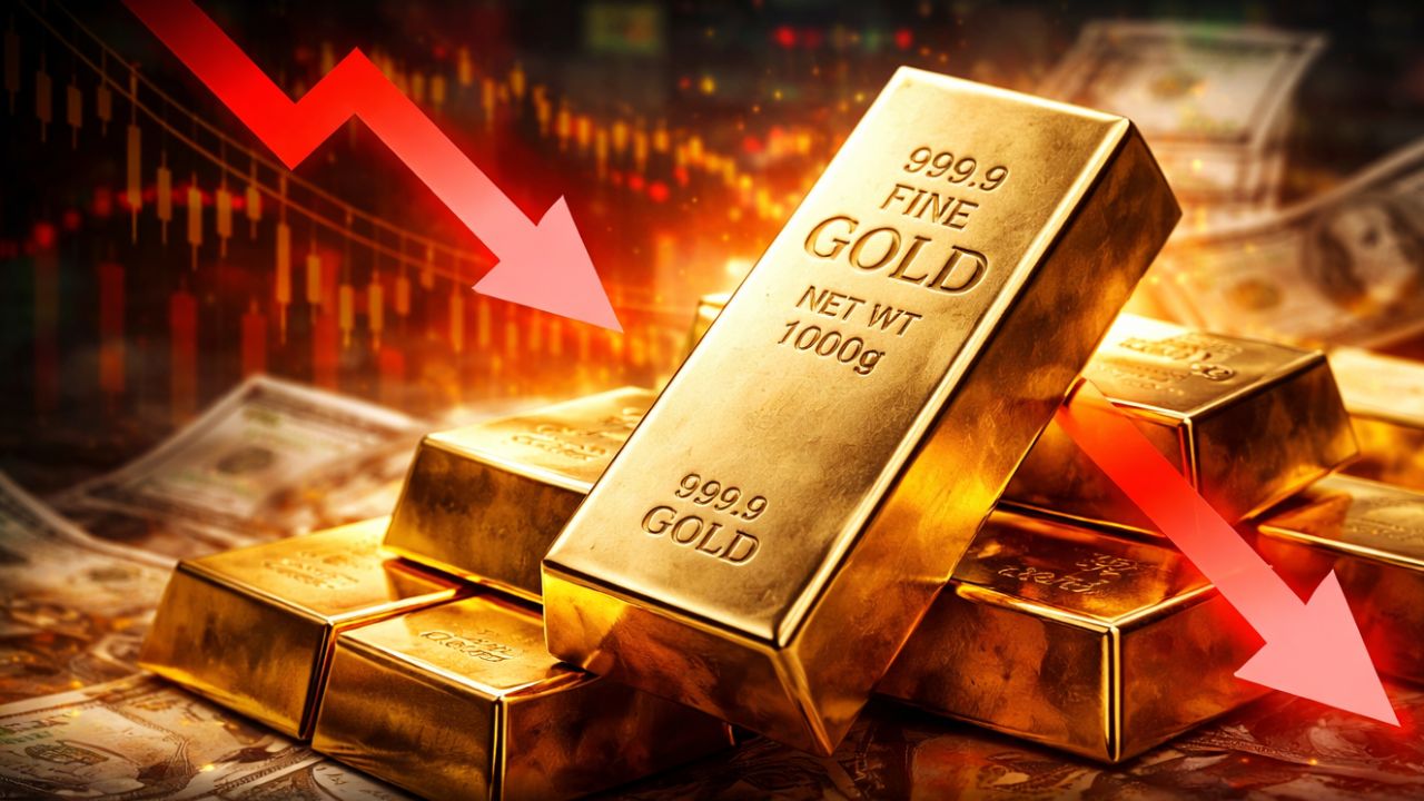 Harga Emas Anjlok Tajam, Hampir Hapus Kenaikan 2026 di Tengah Ancaman Perang AS–Iran